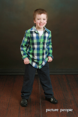 TJ's Easter outfit from 77kids, photo by Picture People