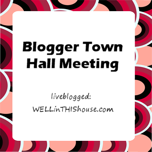 Blogger Town Hall Meeting