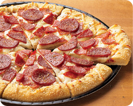 Schwan's Pizzeria Style Ultimate Pepperoni Pizza