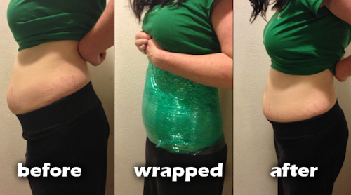 Body Wrap Before and After