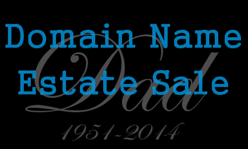 Domain Name Estate Sale