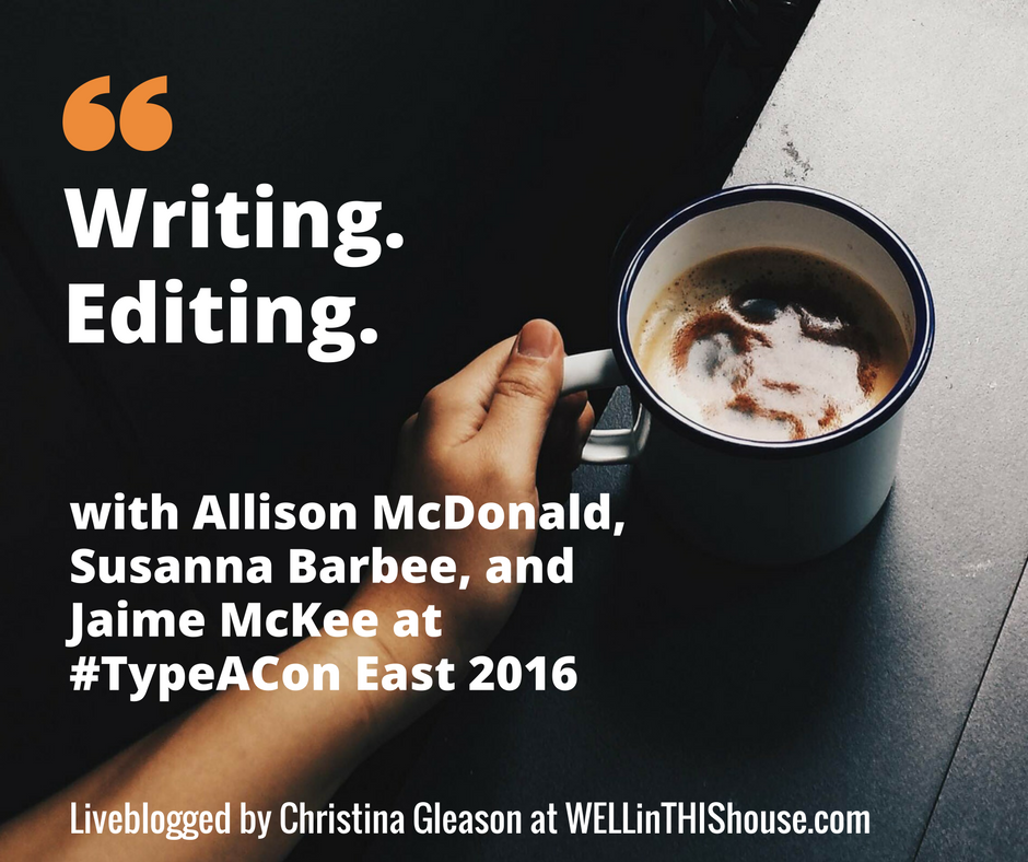 Writing & Editing at #TypeACon
